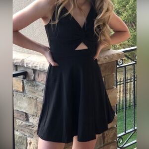 Winter formal dress, Lulus, Black, XS, worn once